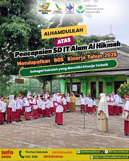 Pencapaian SDIT Alam Al Hikmah Mendapatkan BOS Kinerja Tahun 2025