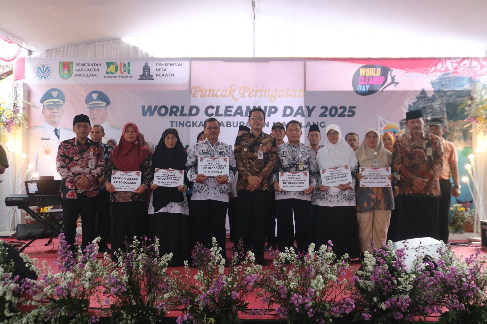 Hijaukan Bumi, Tinggikan Prestasi: SD IT Alam Al Hikmah Secang Raih Penghargaan Rp. 20.000,00