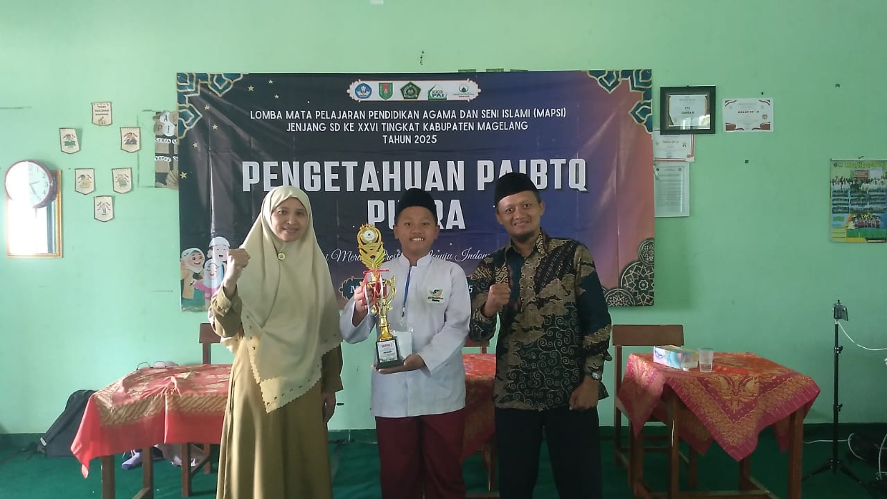 Ahmad Husni Al Fatih Harumkan Nama SD IT Alam Al Hikmah, Raih Juara Harapan LCC MAPSI Tingkat Kabupaten Magelang 2025
