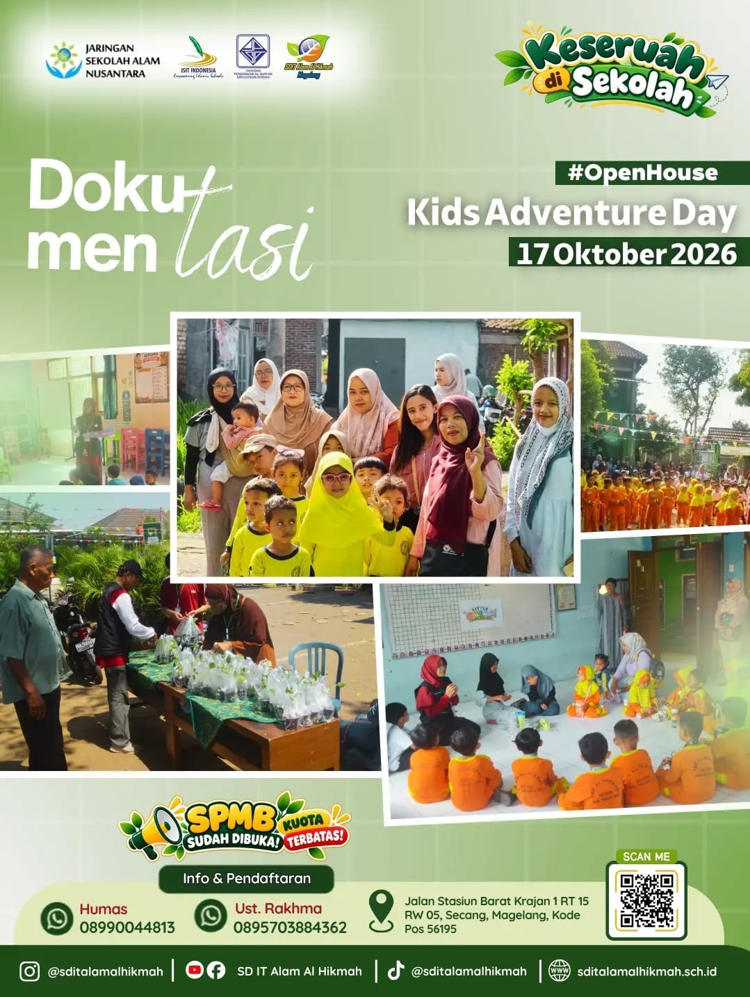 Kids Adventure Day 2026: Serunya Petualangan Belajar, Bermain, dan Bereksplorasi di SD IT Alam Al Hikmah